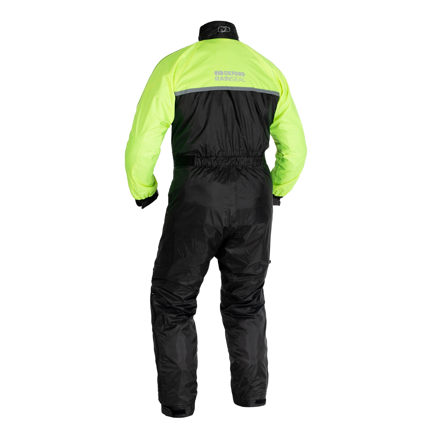 Oxford Rain Seal Oversuit - Black / Fluro Yellow - XX-Large, Black/yellow - image 2