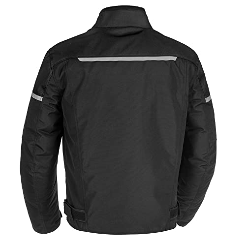 Oxford Spartan Long Waterproof MS Textile Motorcycle Jacket - Small - Black, Black - image 2