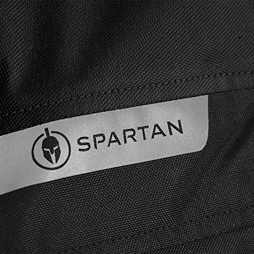 Oxford Spartan Long Waterproof MS Textile Motorcycle Jacket - Small - Black, Black - image 3