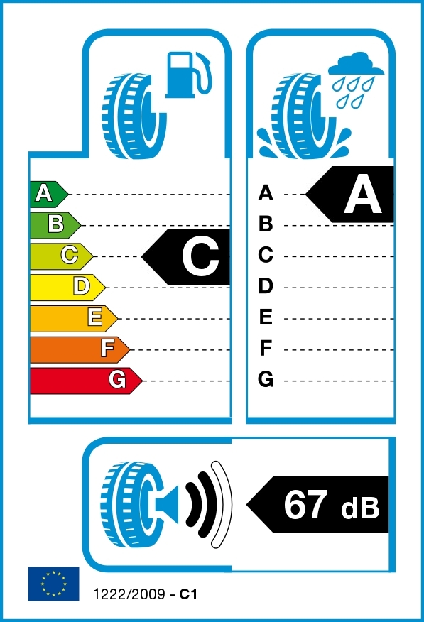 225/45R18 95Y XL Pirelli P Zero PZ4 car tyre featuring a low noise design, with an EU label indicating fuel efficiency class C, wet grip class A, and noise level of 67 dB.