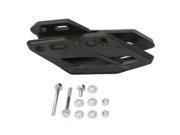 Black Polisport Performance Chain Guide for Honda CRF 250/450R (2007-2023) with a sleek design, made of durable plastic, includes mounting hardware and bolts.