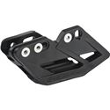 Red Polisport Performance Chain Guide designed for Honda CRF 250/450R (2007-2023), featuring durable plastic material and a sleek, aerodynamic shape with mounting holes.