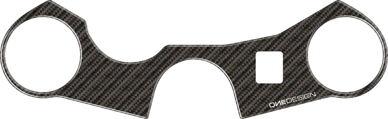 PPSS21 - Onedesign Yoke Protector For Suzuki GSX-R 600 2006-2016 - Carbon Fibre - image 2