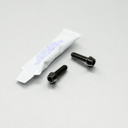 Pro-Bolt stainless steel gear shift bolt kit in black, featuring two black bolts and a small packet of thread lock adhesive on a silver background.
