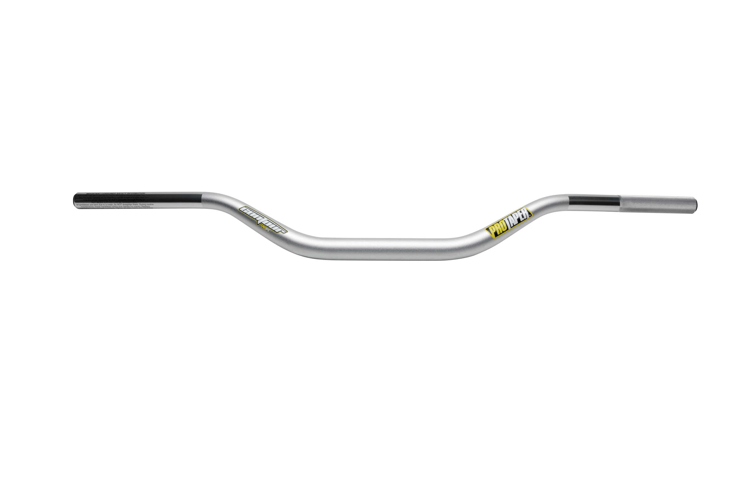 Pro Taper Contour handlebars in a Carmichael bend, featuring a sleek gold finish, lightweight aluminum material, and a curved design for enhanced grip and control.