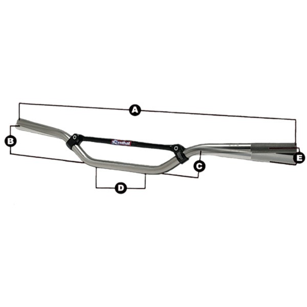 Renthal Fat Bar Handlebars - Red, 672-01, Red - image 2