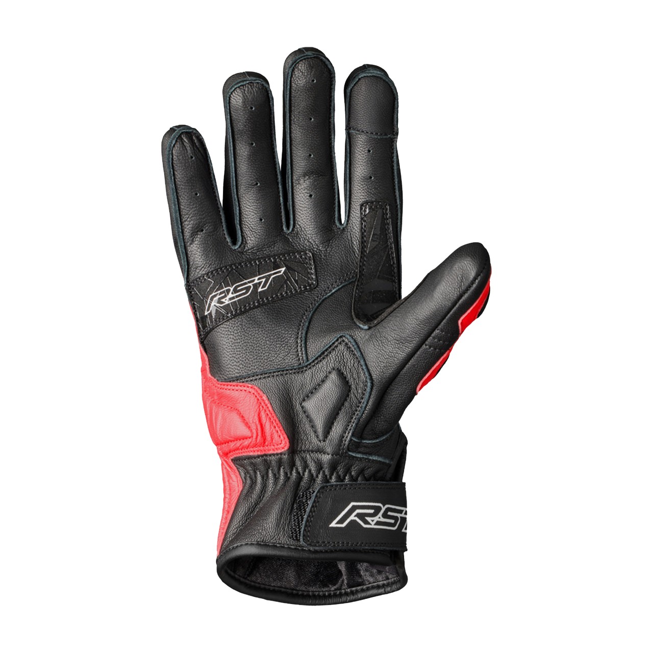 RST 2123 Stunt III CE Motorcycle Glove - Large -, Black/blue/white - image 2
