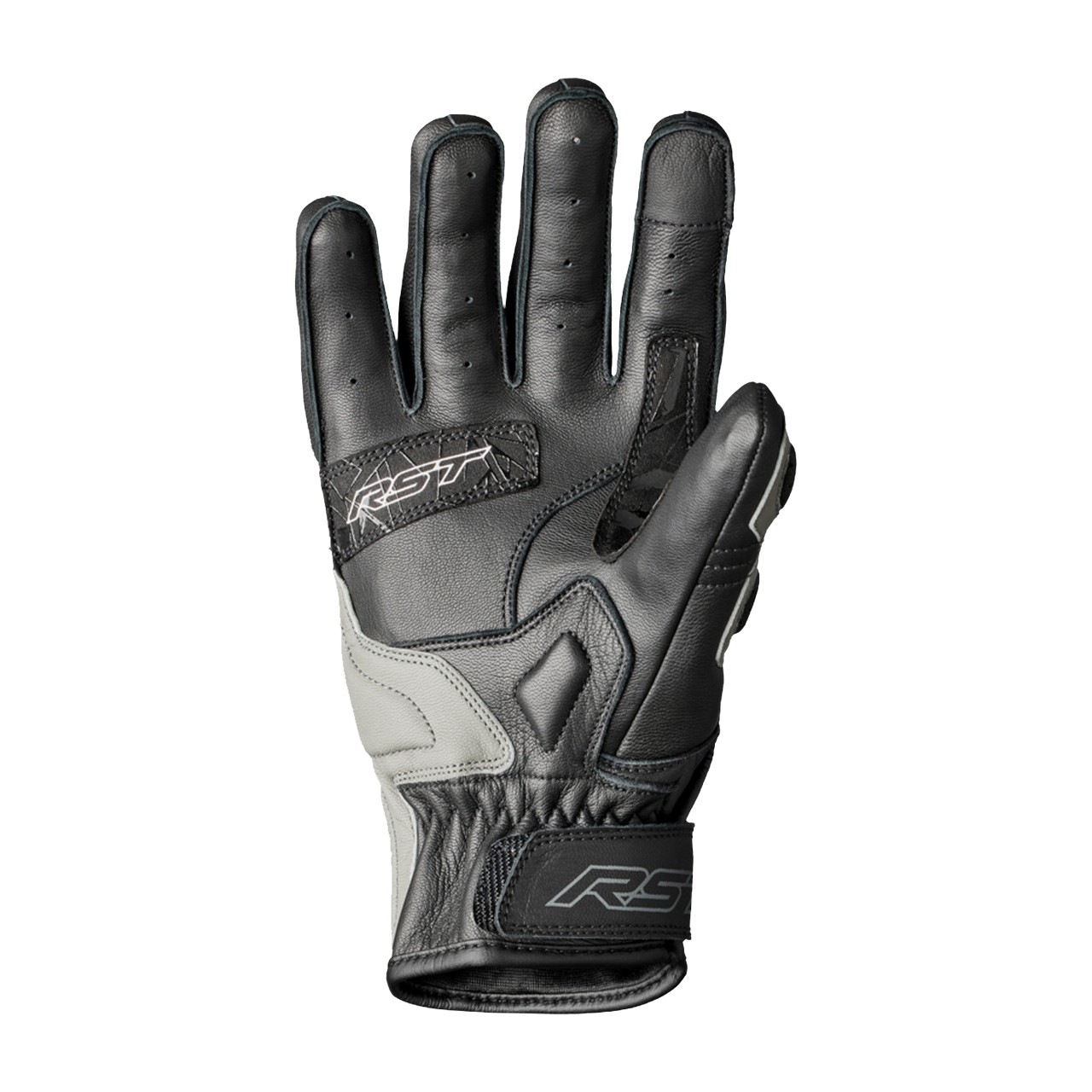 RST 2123 Stunt III CE Motorcycle Glove - Large -, Black/green/grey - image 2