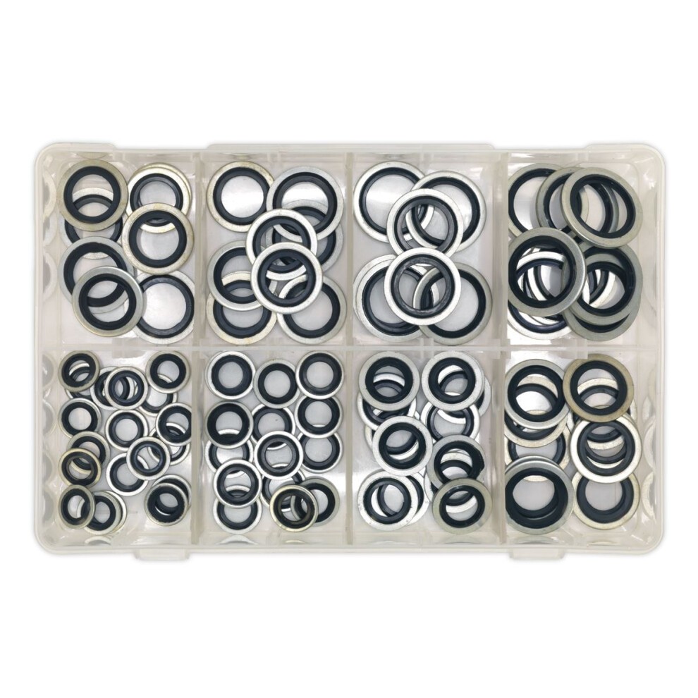 Sealey Bonded Seal (Dowty Seal) Assortment 88pc Metric - AB010DS - image 3