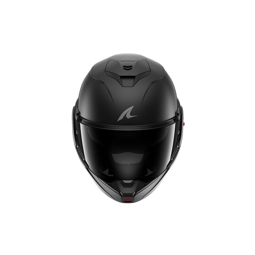 Shark Oxo Plain Motorcycle Helmet - XS (53-54cm) - Dark Shadow Matt Black, Black - image 2