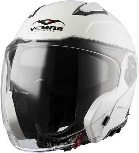 Matt-black flip-up helmet by Simpson, featuring a sleek design, clear visor, and ventilation openings, sized small for a snug fit.