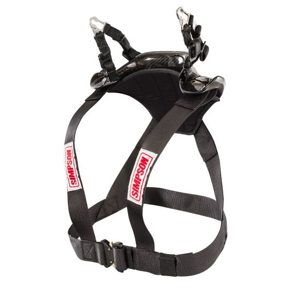 Simpson Simpson Female Specific Hybrid Pro Lite Head & Neck Restraint - X-SmallBlackStandard HANS Posts
