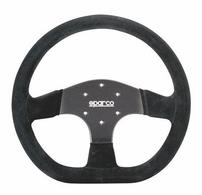 Sparco 353 Steering Wheel - Black Suede - 330mm - image 2