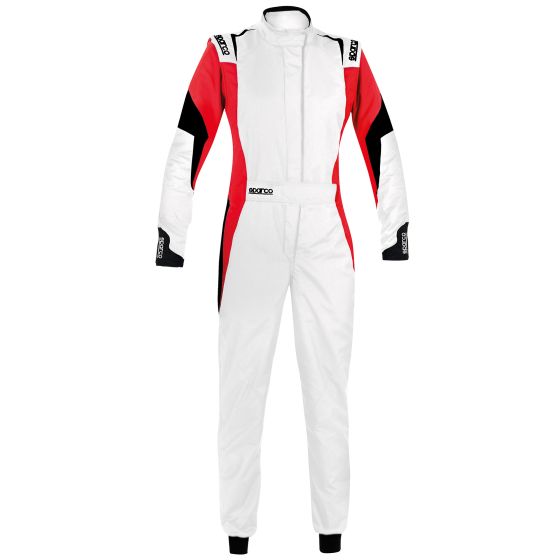 Sparco Sparco Competition Lady Race Suit - 42, White / Red / Black