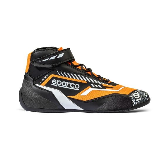 Sparco Sparco K-Rock Kart Boots - Colour: Black / Fluro Orange, Size: UK 11 / Eur 46