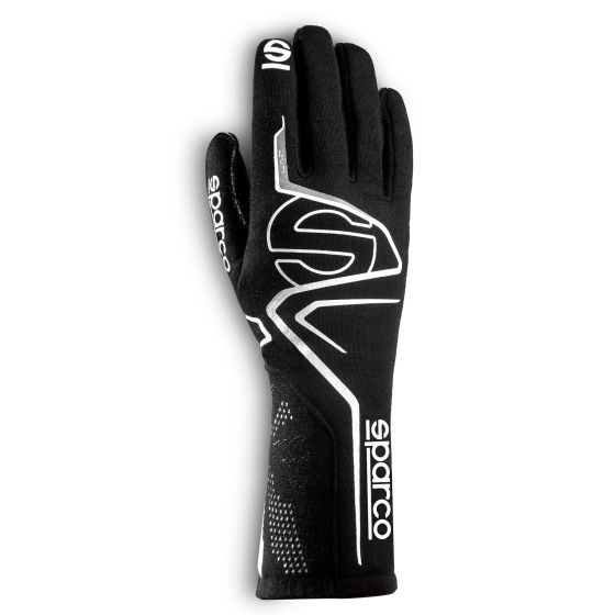 Sparco Sparco Lap Race Gloves - XL, Black / White