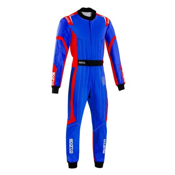 Sparco Sparco Thunder Advanced Kart Suit - Colour: Blue / Red, Size: S