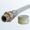 Stahlbus Oil Drain Valve with M14 x 1.5mm threaded connector, featuring a metallic finish and rubber O-ring, accompanied by a textured, cylindrical cap.