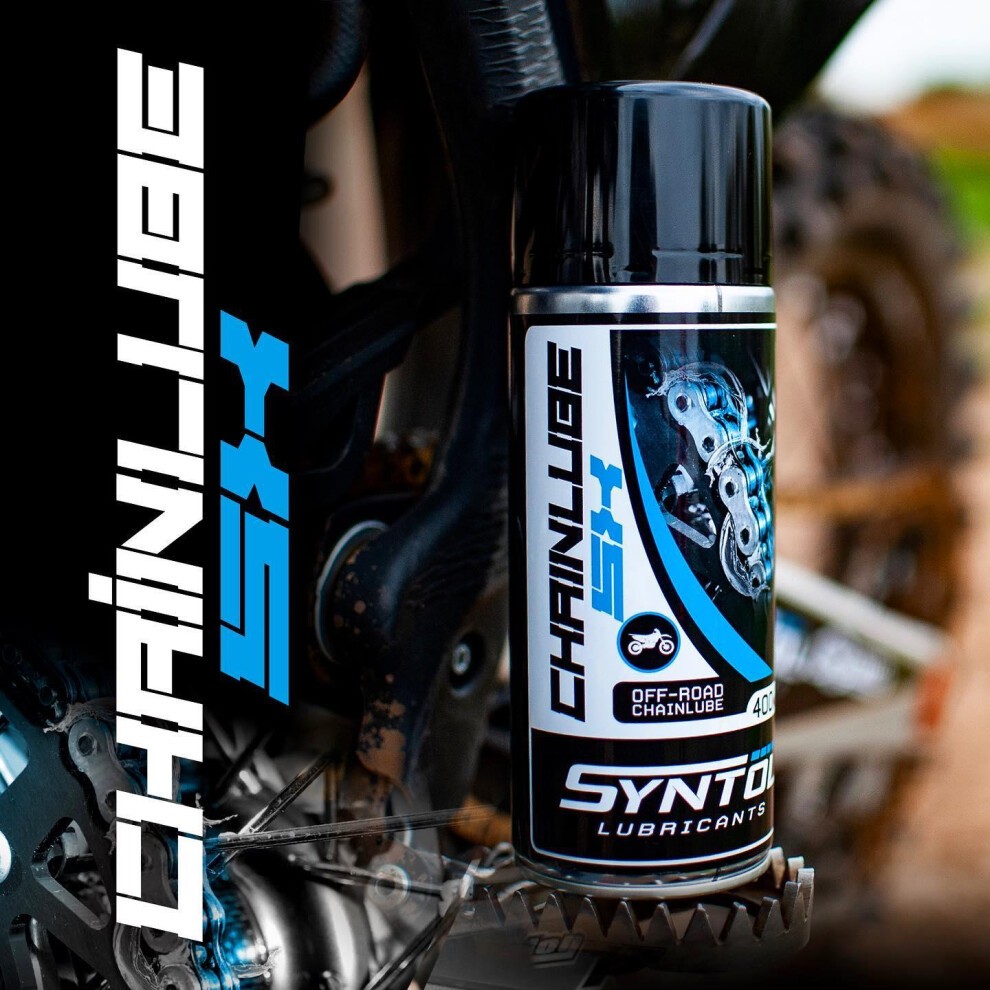 Syntol Chainlube-SX Off-Road Aerosol Chain Lube - 400ml - image 2