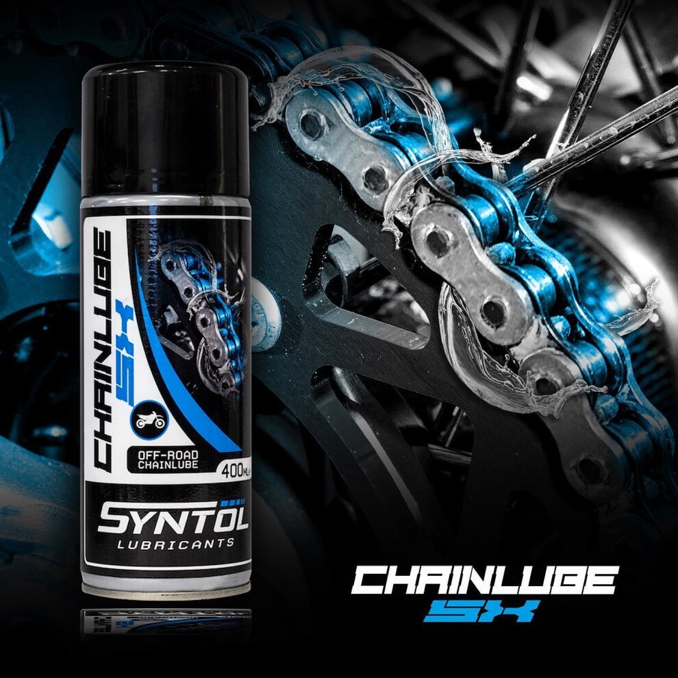 Syntol Chainlube-SX Off-Road Aerosol Chain Lube - 400ml - image 3