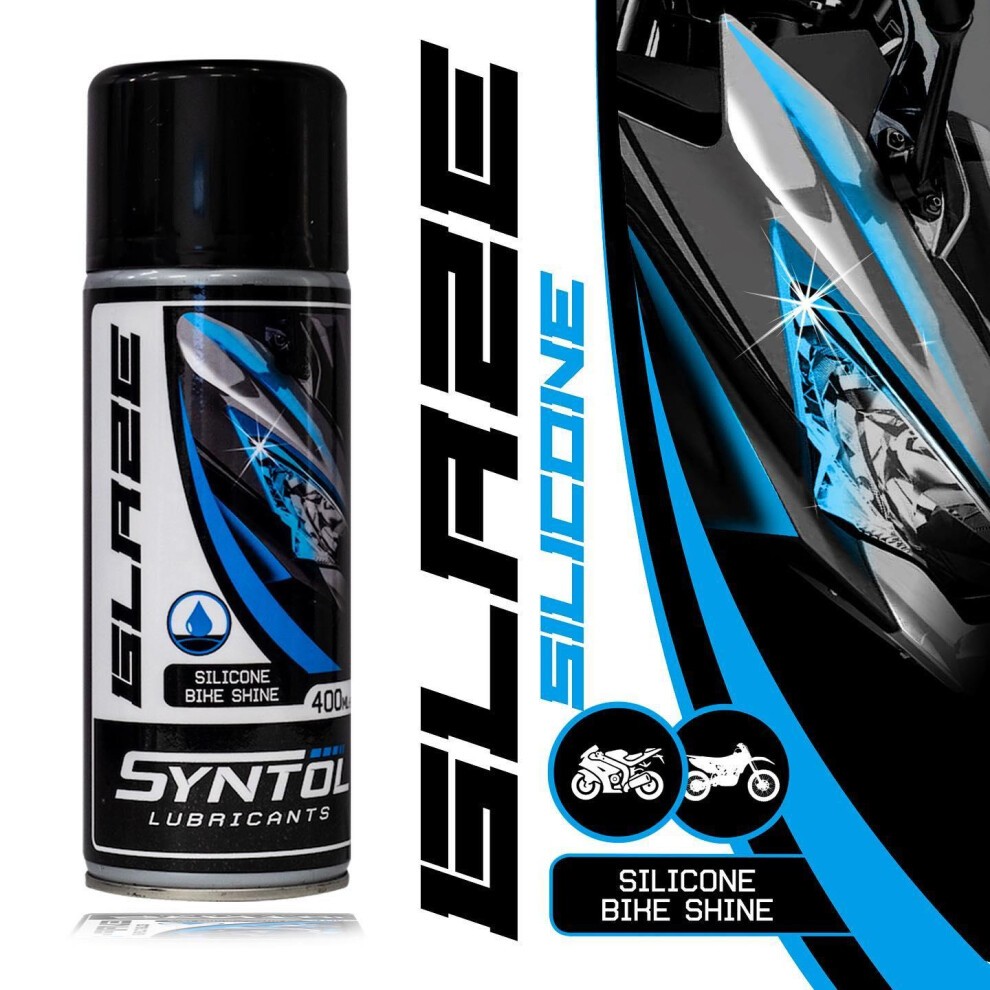 Syntol Glaze Aerosol Motorcycle Polish - 400ml - image 2