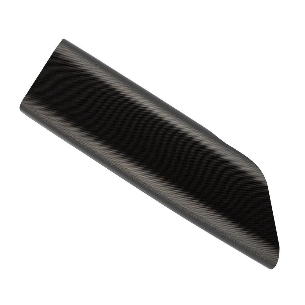 Apico Silencer Cover in factory black, made of durable material, featuring a sleek design tailored for Gas Gas TXT/TXT Pro/Racing models from 2009-2010.