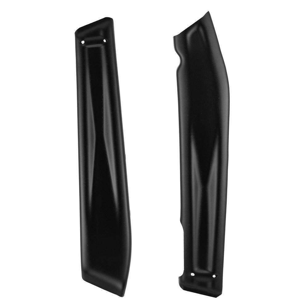 Apico Swing Arm Covers in Factory Black, designed for Gas Gas TXT/TXT Pro/Racing models (2023-2025), featuring a sleek, smooth finish with a contoured design for enhanced aesthetics.