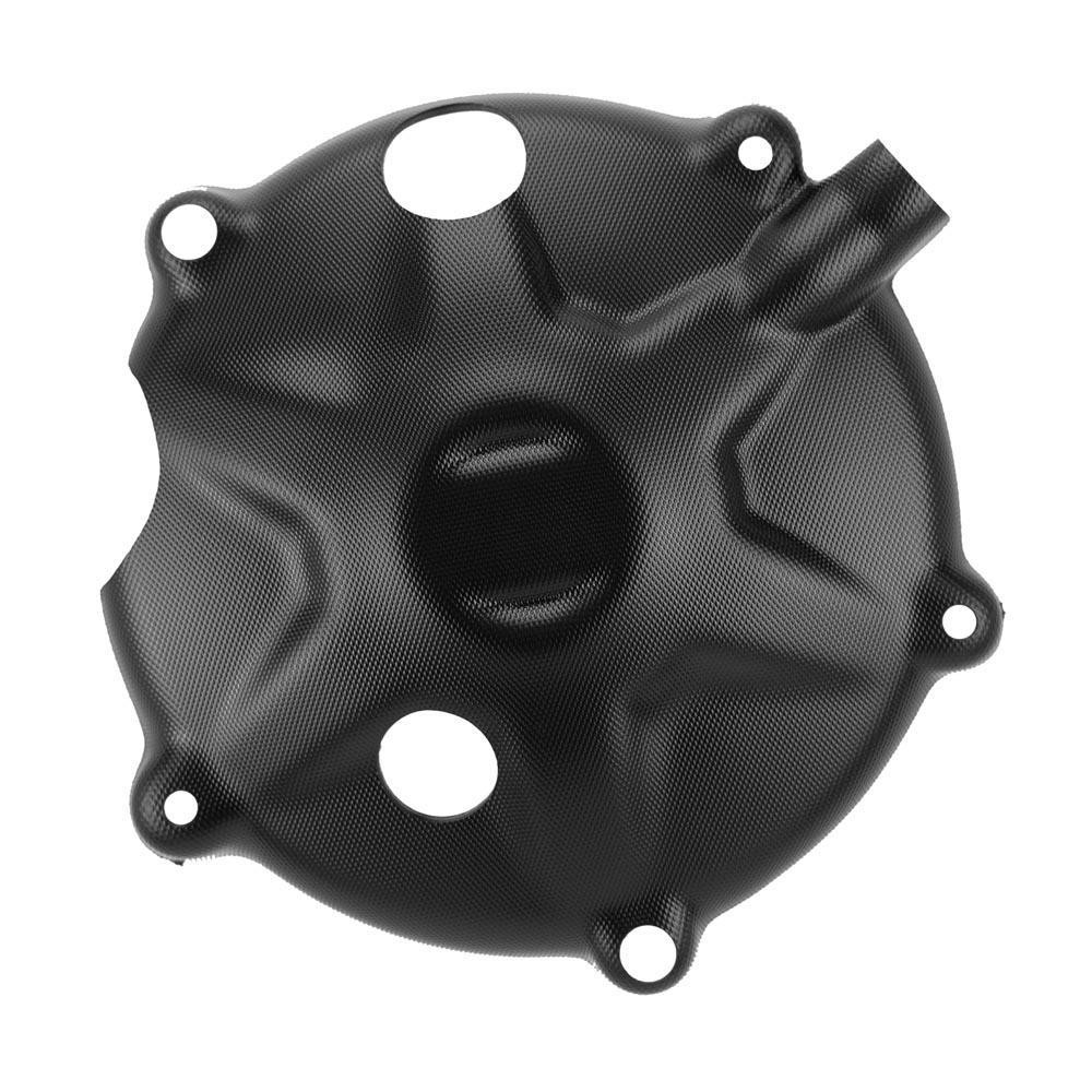 Apico TBCTRS7C-FB - Apico Clutch Cover for TRS One/Gold/RR 250/300 2021-2023 Factory Black