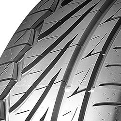 Toyo Proxes TR1 summer tyre with a 205/45 R16 size, featuring a sleek black rubber surface and a detailed tread pattern designed for enhanced grip and performance.