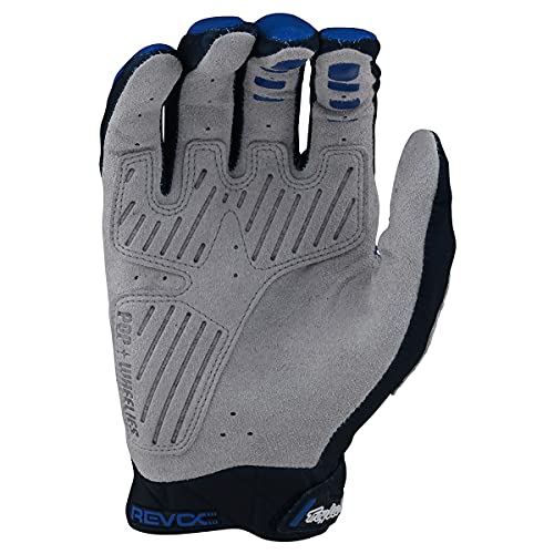 Troy Lee Designs Revox Motocross Gloves - Small - Blue, Blue - image 2