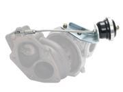 Black internal wastegate actuator with a silver mounting bracket and a metal rod, designed for the Mitsubishi EVO 9, featuring a 26 PSI rating for enhanced performance.