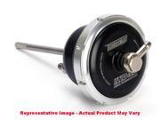 Black and silver Turbosmart TS-0601-3182 Mitsubishi EVO 10 wastegate actuator with a metal rod and adjustable arm, designed for enhanced turbo performance.