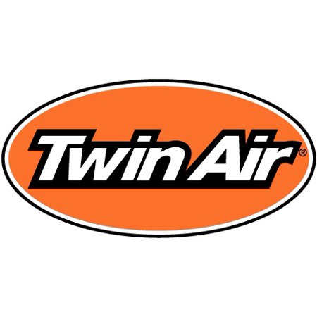 Twin Air Power Flow Kit for Honda CRF250R 2020-2021 featuring an orange logo with bold black lettering, designed for enhanced air intake performance.