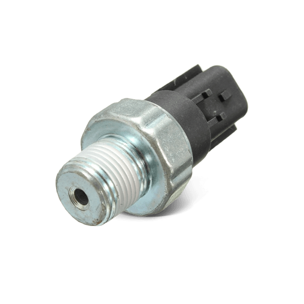 VDO 360-081-029-001C sensor featuring a metallic silver threaded body, black plastic connector, and a compact design suitable for automotive applications.