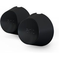 Black Arlo Magnetic Wall Mounts VMA5001-10000S with rounded edges and embossed logo on front.
