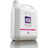 White 2.5L Autoglym Polar Wash container with purple label and screw cap.