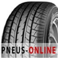 Yokohama Avs dB E70J RPB tire with black tread pattern and sidewall, mounted on a silver alloy wheel.