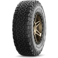 BFGoodrich All Terrain T/A KO2 tyre, black with rugged tread pattern, bronze alloy wheel, size 285/65/18 121R.