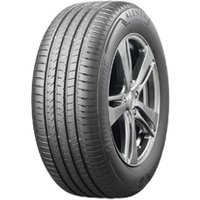 Bridgestone Alenza 001 EXT tire, 275/50 R20, black with tread pattern, silver alloy wheel, runflat design.
