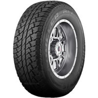 Bridgestone Dueler A/T 693 III tire, 265/55 R19 109V, rugged tread pattern, black sidewall, silver rim.