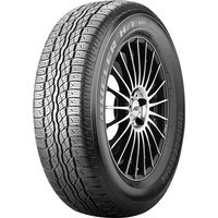 Black Bridgestone Dueler H/T 687 tire, size 235/60 R16 100H, with detailed tread pattern and sidewall branding.