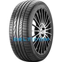 Bridgestone Potenza RE 050 A tire, 295/30 ZR19, black with tread pattern and rim protection, mounted on alloy wheel.
