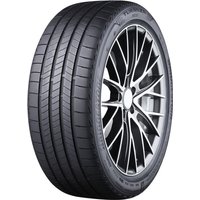 Bridgestone Turanza Eco tire, 205/55 R16, black with sleek tread pattern and silver rim design.