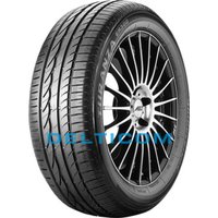 Bridgestone Turanza ER 300A RFT tire, 195/55 R16 87V, black tread with sleek grooves, mounted on silver alloy wheel.