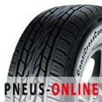 Continental Conti Cross Contact LX 2 EV tire with black tread pattern and white sidewall lettering.