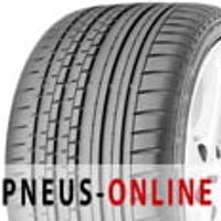 Black Continental Conti-SportContact 2 MO FR XL tire with asymmetric tread pattern and reinforced sidewall.