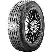 Black Continental ContiCrossContact LX tire, 265/60 R18 110T, with detailed tread pattern and white sidewall lettering.