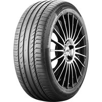 Black Continental ContiSportContact 5 SSR tire, 225/45 R17 91W, with sleek tread pattern and runflat technology.