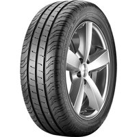 Black Continental ContiVanContact 200 tire, size 225/75 R16C, with symmetrical tread pattern and reinforced sidewalls.