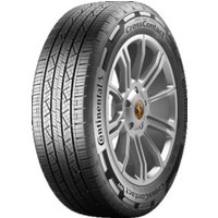 Continental CrossContact H/T tire, 255/55 R18, black with kerbing rib, detailed tread pattern, and silver rim.